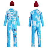 Descendants: Wicked Wonderland Mr. Smee Blue Outfit Cosplay Costume Outfit Halloween Carnival Suit