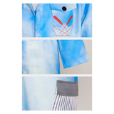 Descendants: Wicked Wonderland Mr. Smee Kids Children Blue Outfit Cosplay Costume Outfit Halloween Carnival Suit
