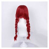 Descendants: Wicked Wonderland Red Cosplay Wig Heat Resistant Synthetic Hair Carnival Halloween Party Props