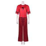 Descendants: Wicked Wonderland Red Red Pajamas Cosplay Costume Outfit Halloween Carnival Suit