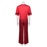 Descendants: Wicked Wonderland Red Red Pajamas Cosplay Costume Outfit Halloween Carnival Suit