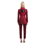 Descendants: Wicked Wonderland Red Red Uniform Cosplay Costume Outfit Halloween Carnival Suit