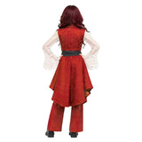 Descendants: Wicked Wonderland Red Red Vest Set Cosplay Costume Outfit Halloween Carnival Suit