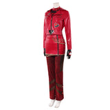 Descendants: Wicked Wonderland Red Women Red Set Cosplay Costume Outfit Halloween Carnival Suit