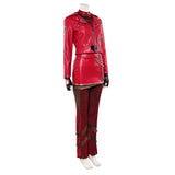 Descendants: Wicked Wonderland Red Women Red Set Cosplay Costume Outfit Halloween Carnival Suit