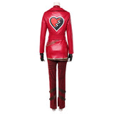 Descendants: Wicked Wonderland Red Women Red Set Cosplay Costume Outfit Halloween Carnival Suit