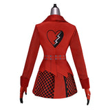 Descendants: Wicked Wonderland Red Women Red Skirt Set Cosplay Costume Outfit Halloween Carnival Suit