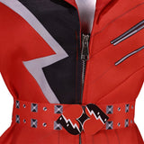 Descendants: Wicked Wonderland Red Women Red Skirt Set Cosplay Costume Outfit Halloween Carnival Suit