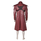 Devil May Cry Dante Red Leather Coat Cosplay Costume Outfits Halloween Carnival Suit