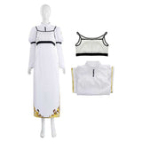 Devil May Cry Kyrie Women White Dress Cosplay Costume Outfits Halloween Carnival Suit