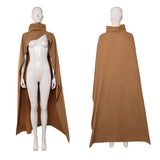 Devon Izara Women Brown Cloak Cosplay Costume Outfit Halloween Carnival Suit