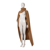 Devon Izara Women Brown Cloak Cosplay Costume Outfit Halloween Carnival Suit