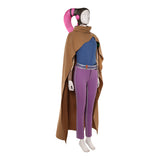Devon Izara Women Brown Outfit With Cloak Cosplay Costume Outfit Halloween Carnival Suit
