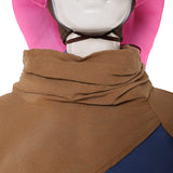 Devon Izara Women Brown Outfit With Cloak Cosplay Costume Outfit Halloween Carnival Suit