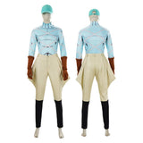 Diego Brando Blue Outfit Cosplay Costume Outfit Halloween Carnival Suit
