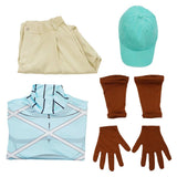Diego Brando Blue Outfit Cosplay Costume Outfit Halloween Carnival Suit