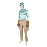 Diego Brando Green Outfit Cosplay Costume Outfit Halloween Carnival Suit