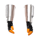 Din Djarin Silver Cosplay Gloves Halloween Carnival Costume Accessories