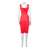 Disclosure Day Marry Women Red Dress Cosplay Costume Outfit Halloween Carnival Suit