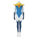 Dispatch Blazer Blue Women Outfit Cosplay Costume Outfits Halloween Carnival Suit