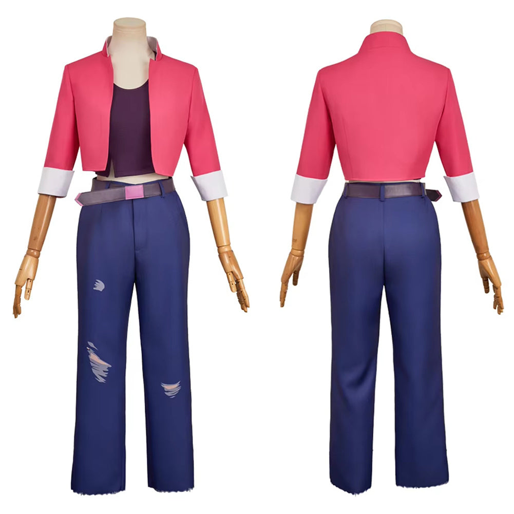 Disbatch Cosplay Dispatch Invisigal Courtney Outfits Cosplay Costume Women Outfit Hallo ...