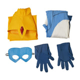 Dispatch Mandy Blue Outfit Cosplay Costume Halloween Carnival Suit