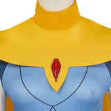 Dispatch Mandy Blue Outfit Cosplay Costume Halloween Carnival Suit
