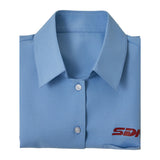Dispatch Robert Robertson Mecha Man Blue Shirt Cosplay Costume Halloween Carnival Suit