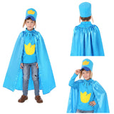Dog Man Dog Man Kids Children Blue Outfit Cosplay Costume Outfit Halloween Carnival Suit