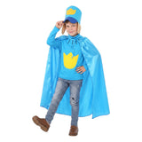 Dog Man Dog Man Kids Children Blue Outfit Cosplay Costume Outfit Halloween Carnival Suit