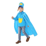 Dog Man Dog Man Kids Children Blue Outfit Cosplay Costume Outfit Halloween Carnival Suit