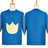 Dog Man Unisex Blue T-shirt Cosplay Costume Outfits Halloween Carnival Suit
