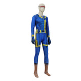Doomsday Cyclops  Blue Jumpsuit Cosplay Costume Outfit Halloween Carnival Suit