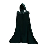 Doomsday Dr.Doom Green Cloak Cosplay Costume Outfit Halloween Carnival Suit