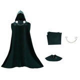 Doomsday Dr.Doom Green Cloak Cosplay Costume Outfit Halloween Carnival Suit