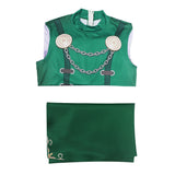 Doomsday Dr.Doom Green Jumpsuit Cosplay Costume Outfit Halloween Carnival Suit