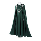 Doomsday Latverian Witch Women Green Outfit Cosplay Costume Outfit Halloween Carnival Suit