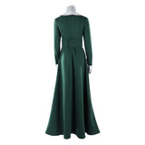 Doomsday Latverian Witch Women Green Outfit Cosplay Costume Outfit Halloween Carnival Suit