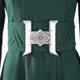 Doomsday Latverian Witch Women Green Outfit Cosplay Costume Outfit Halloween Carnival Suit
