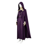 Doomsday Latverian Witch Women Purple Robe Cosplay Costume Outfit Halloween Carnival Suit