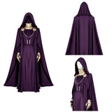 Doomsday Latverian Witch Women Purple Robe Cosplay Costume Outfit Halloween Carnival Suit