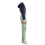 Doro He Doro Caiman Blue and Green Outfit Cosplay Costume Outfit Halloween Carnival Suit