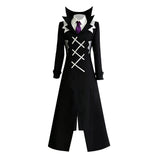 Dr Stone Xeno Black Suit Cosplay Costume Outfit Halloween Carnival Suit