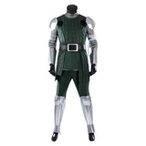 Dr.Doom Green Deluxe Set Cosplay Costume Outfit Halloween Carnival Suit