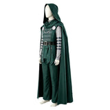 Dr.Doom Green Outfit Cosplay Costume Outfit Halloween Carnival Suit