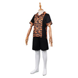 Dust Bunny Sophie Sloan Kids Children Black Shirt Cosplay Costume Outfit Halloween Carnival Suit