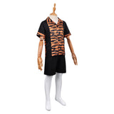 Dust Bunny Sophie Sloan Kids Children Black Shirt Cosplay Costume Outfit Halloween Carnival Suit