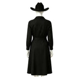 Dutton Ranch Beulah Women Black Outfit Cosplay Costume Outfit Halloween Carnival Suit