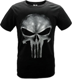 THE PUNISHER Skull T-shirt Black Shirt Tee