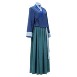 East Palace Saeng Gang Women Blue Outfit Cosplay Costume Outfit Halloween Carnival Suit
